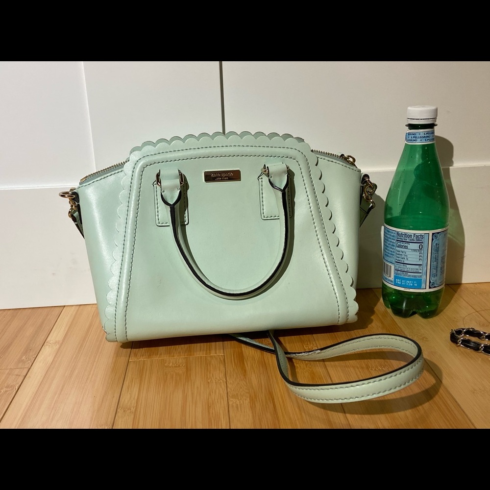 Light green Kate spade purse
